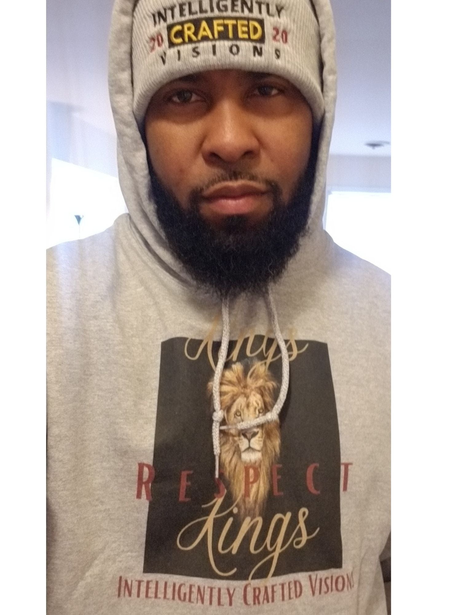 Kings Respect Kings Graphic Hoodie