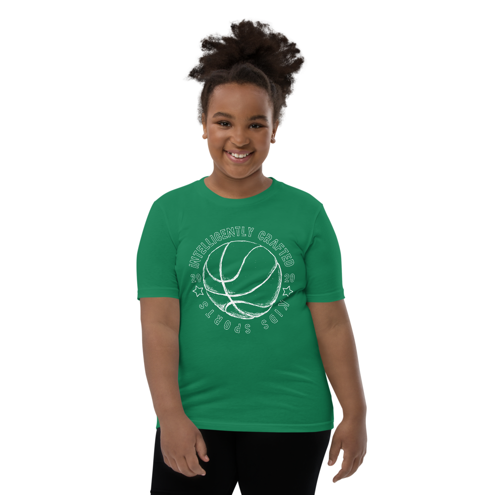 Girl's Basketball Graphic T-Shirt