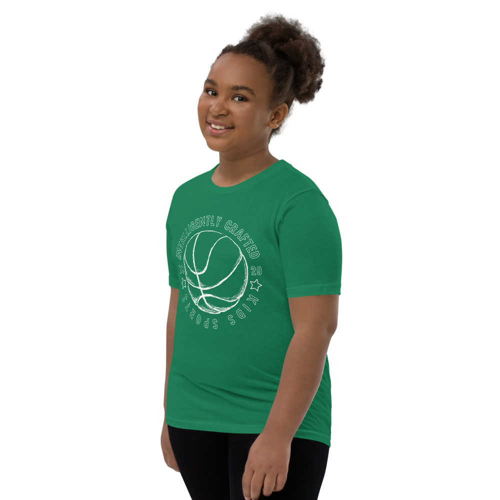 Girl's Basketball Graphic T-Shirt