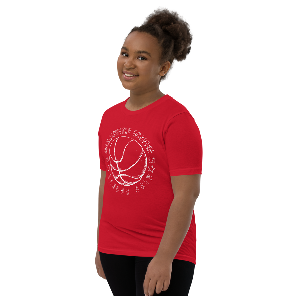 Girl's Basketball Graphic T-Shirt