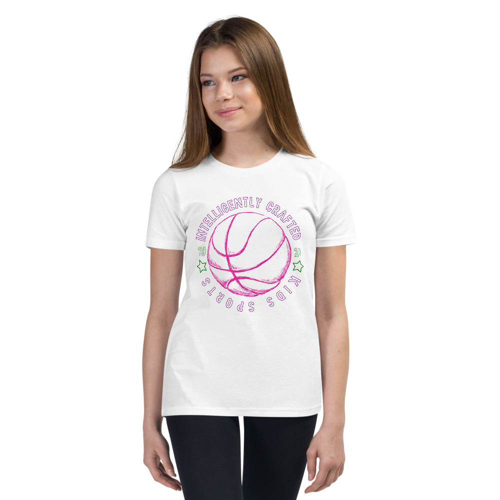 Girl's Basketball Graphic T-Shirt